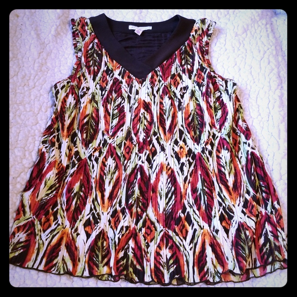 5/$20 JM COLLECTION TANK TOP - Picture 1 of 5
